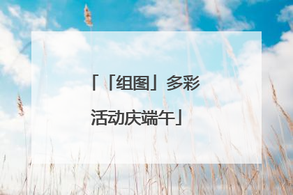 「组图」多彩活动庆端午