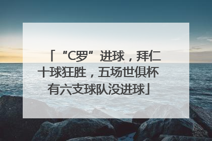 “C罗”进球，拜仁十球狂胜，五场世俱杯有六支球队没进球