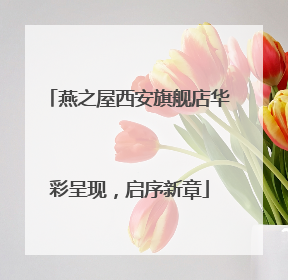燕之屋西安旗舰店华彩呈现，启序新章