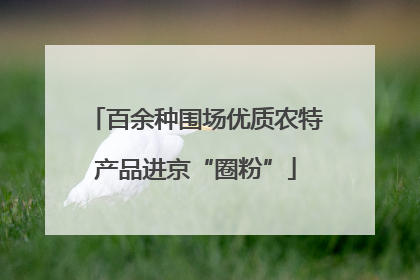 百余种围场优质农特产品进京“圈粉”