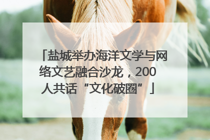 盐城举办海洋文学与网络文艺融合沙龙,200人共话“文化破圈”