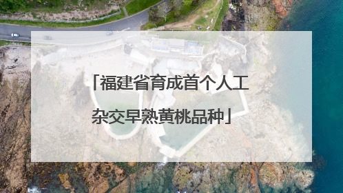福建省育成首个人工杂交早熟黄桃品种