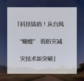 科技铸盾！从台风“蝴蝶” 看防灾减灾技术新突破