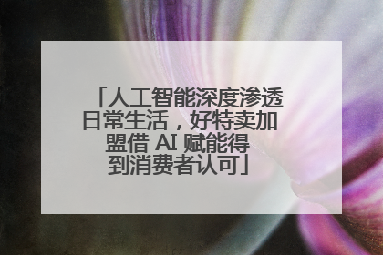人工智能深度渗透日常生活，好特卖加盟借 AI 赋能得到消费者认可