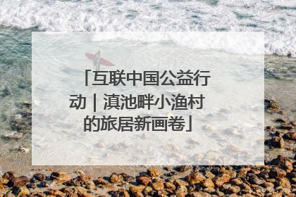 互联中国公益行动｜滇池畔小渔村的旅居新画卷