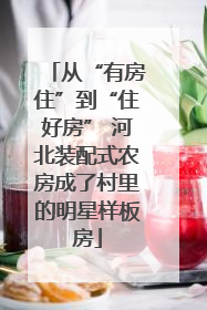 从“有房住”到“住好房” 河北装配式农房成了村里的明星样板房