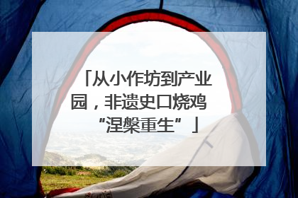 从小作坊到产业园，非遗史口烧鸡“涅槃重生”
