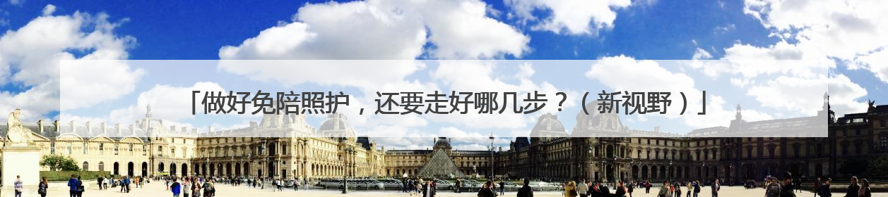 做好免陪照护，还要走好哪几步？（新视野）