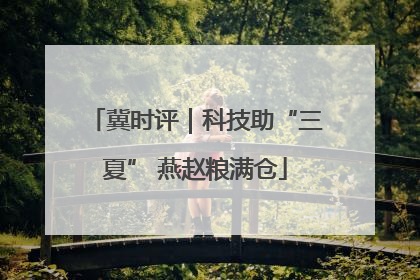 冀时评｜科技助“三夏” 燕赵粮满仓