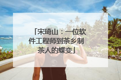 宋琦山：一位软件工程师到茶乡制茶人的蝶变