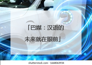 巴媒：汉语的未来就在眼前
