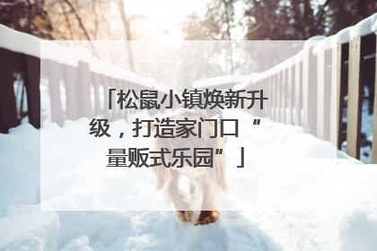 松鼠小镇焕新升级，打造家门口“量贩式乐园”