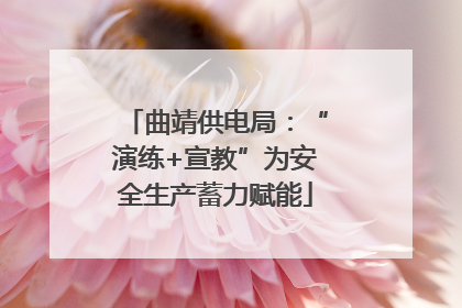 曲靖供电局：“演练+宣教”为安全生产蓄力赋能