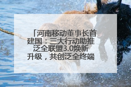 河南移动董事长首建国：三大行动助推泛全联盟3.0焕新升级，共创泛全终端万亿级产业生态