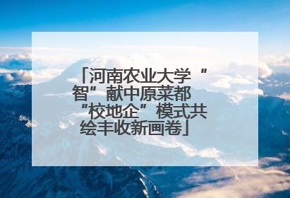 河南农业大学“智”献中原菜都 “校地企”模式共绘丰收新画卷