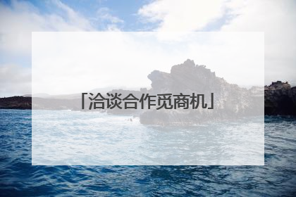 洽谈合作觅商机