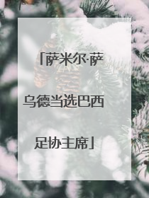 萨米尔·萨乌德当选巴西足协主席