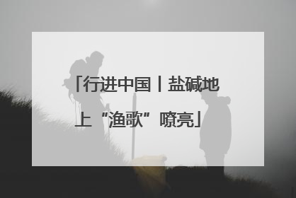 行进中国丨盐碱地上“渔歌”嘹亮