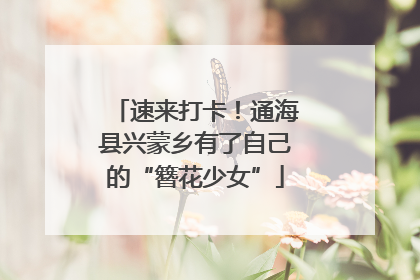 速来打卡！通海县兴蒙乡有了自己的“簪花少女”