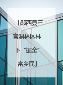 郧西县三官洞林区林下“掘金”富乡民