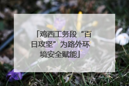 鸡西工务段“百日攻坚”为路外环境安全赋能