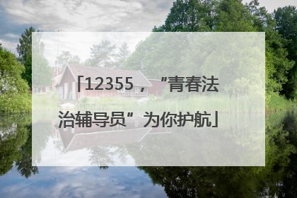 12355，“青春法治辅导员”为你护航